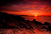 Sunrise over Acadia