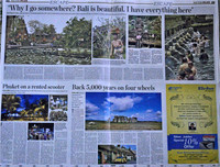 Travel Article on Bali